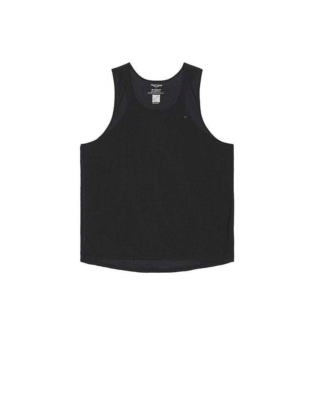 True Tribe Black Rapha Ref Tank for men