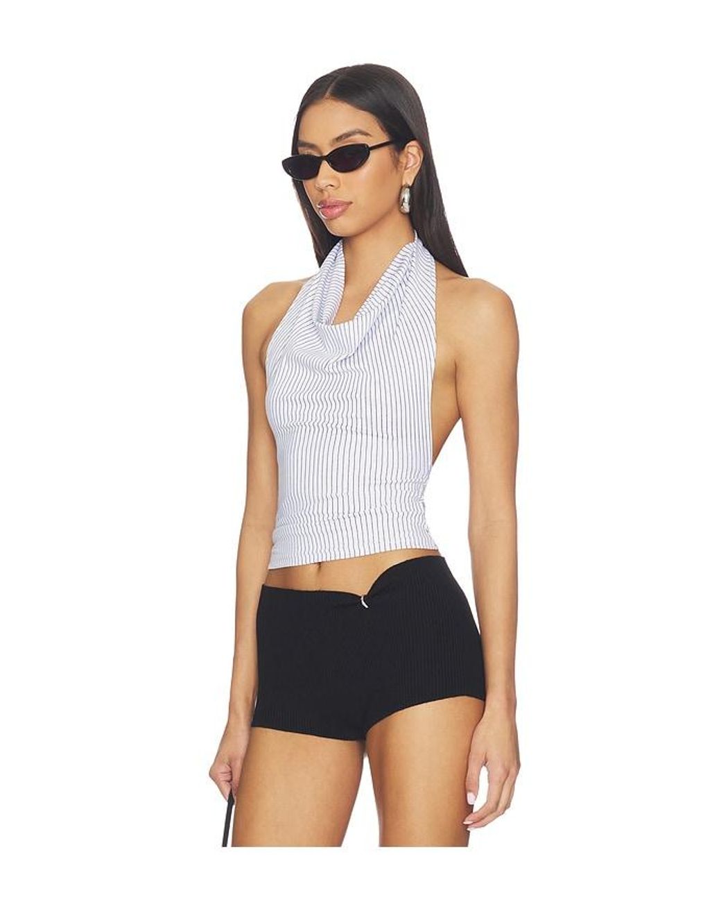 Amelie Teje Blue Cadence Top
