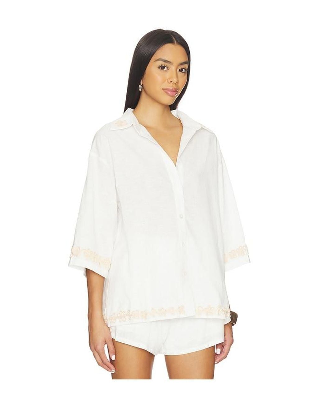 SNDY'S White Ines 2.0 Shirt
