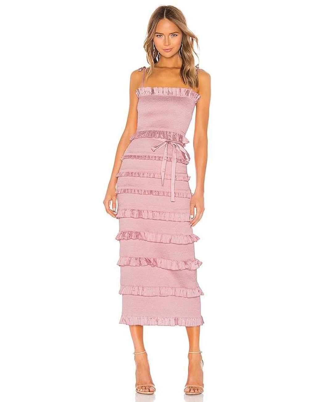 V. Chapman Pink Lily Dress