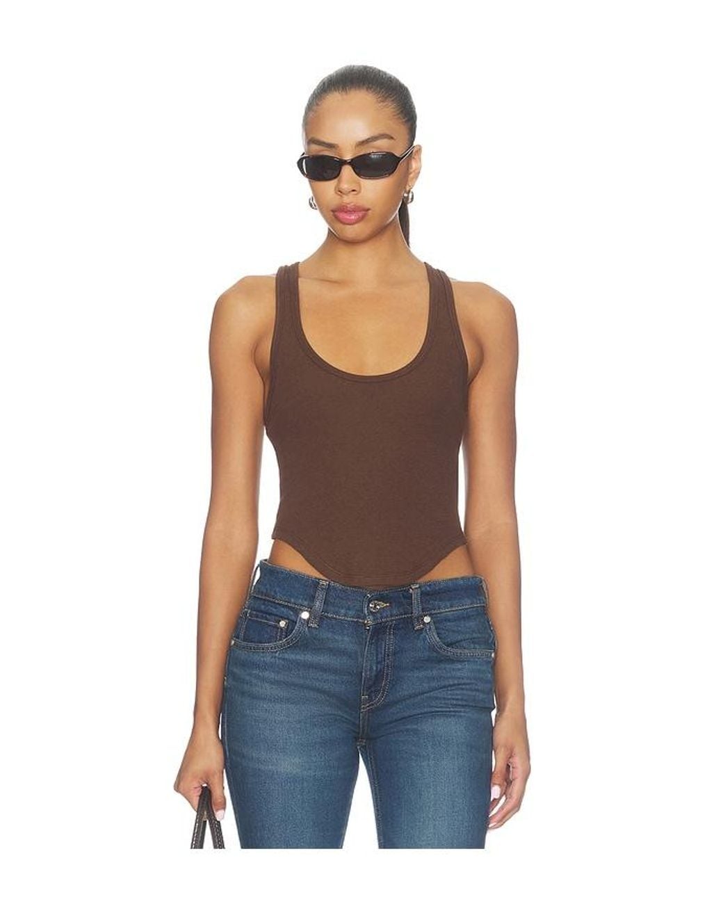 Ksubi Blue Muse Tank Top