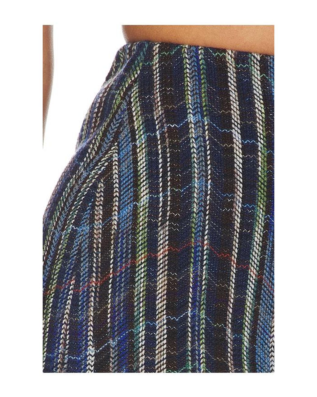 Missoni Blue Mini Skirt