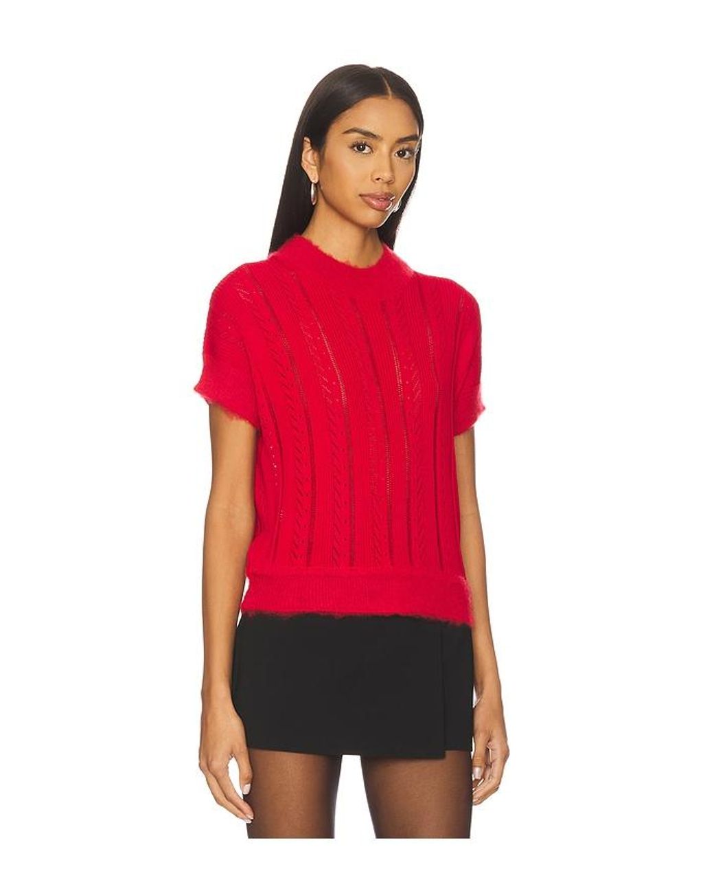 Vaillant Red Knit T-Shirt