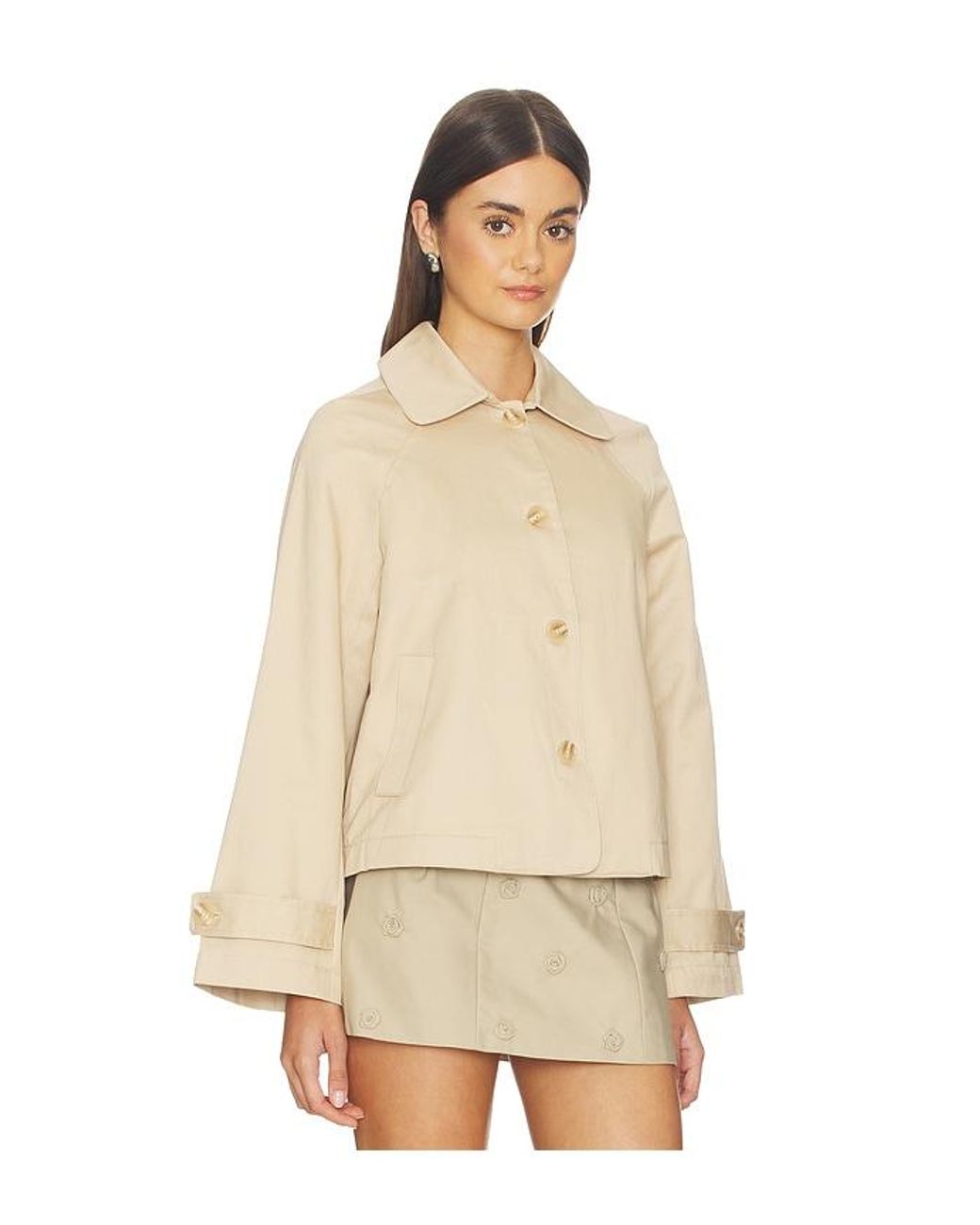 GUIZIO Natural Romeo Trench