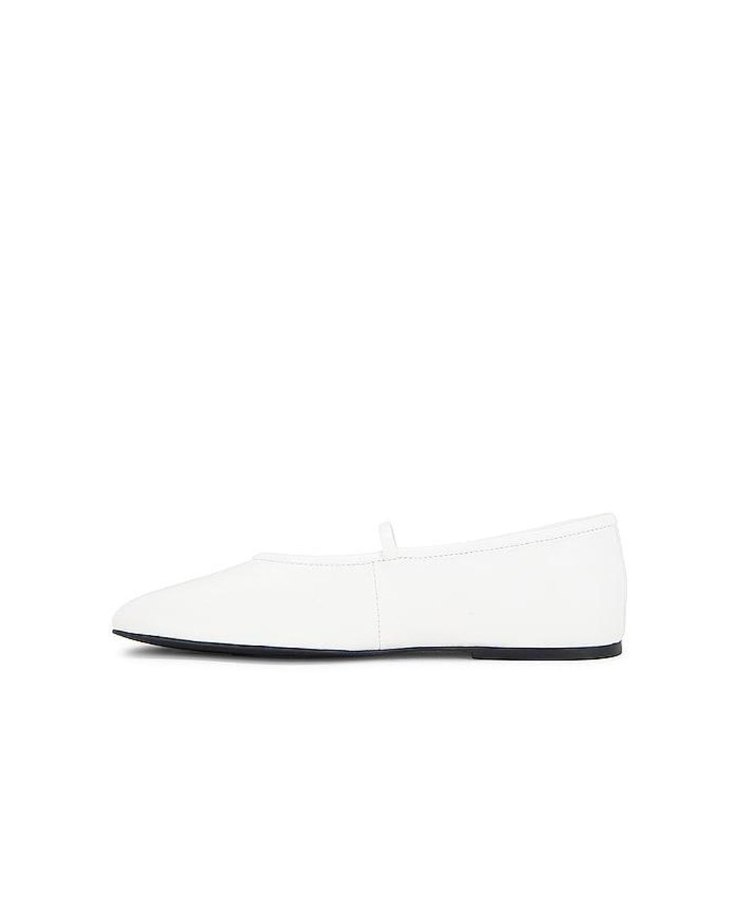Tony Bianco White Martinez Flat