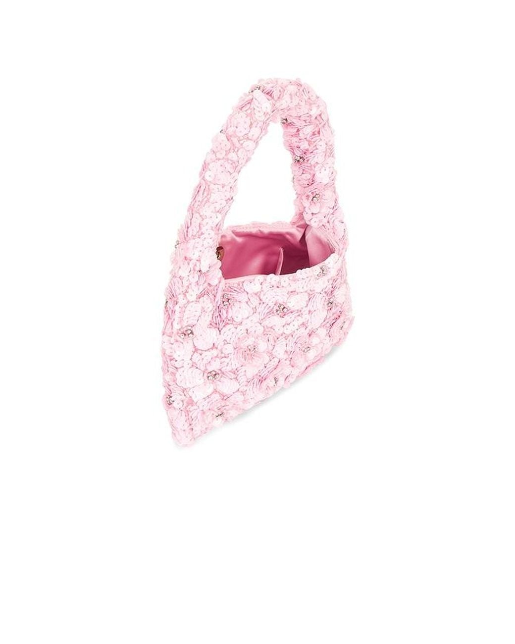 LoveShackFancy Pink Serina Purse