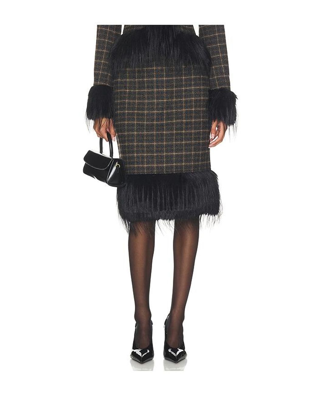 AFRM Black Talon Skirt