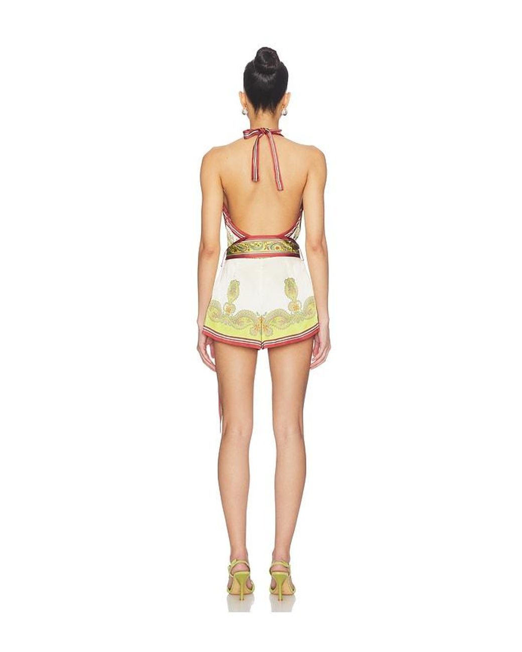 retroféte Multicolor Mirra Romper