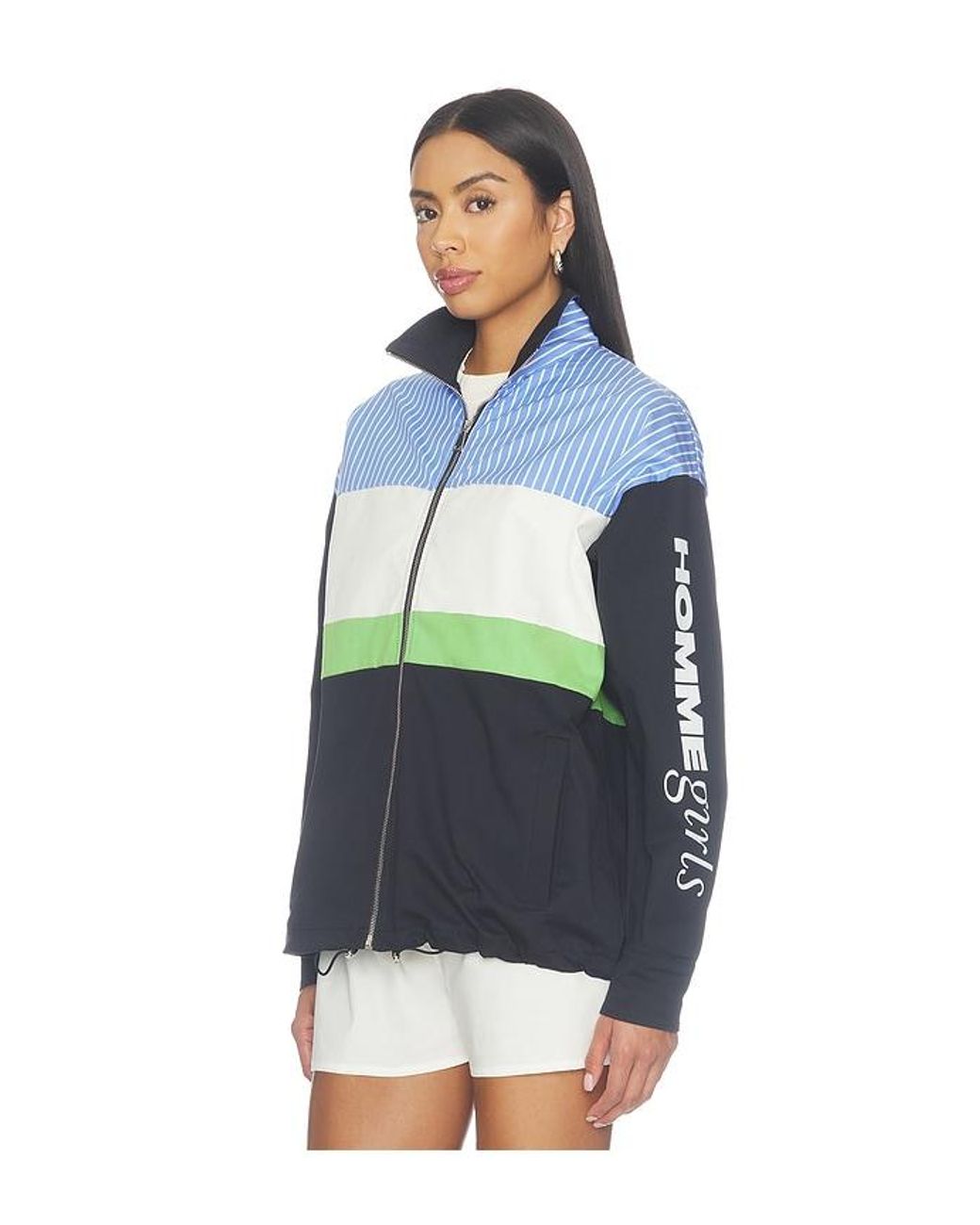 HOMMEGIRLS Blue Anorak