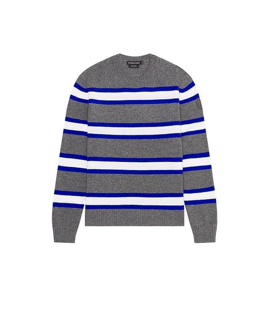 Canada Goose Blue Matawin Crew Knit Sweater for men