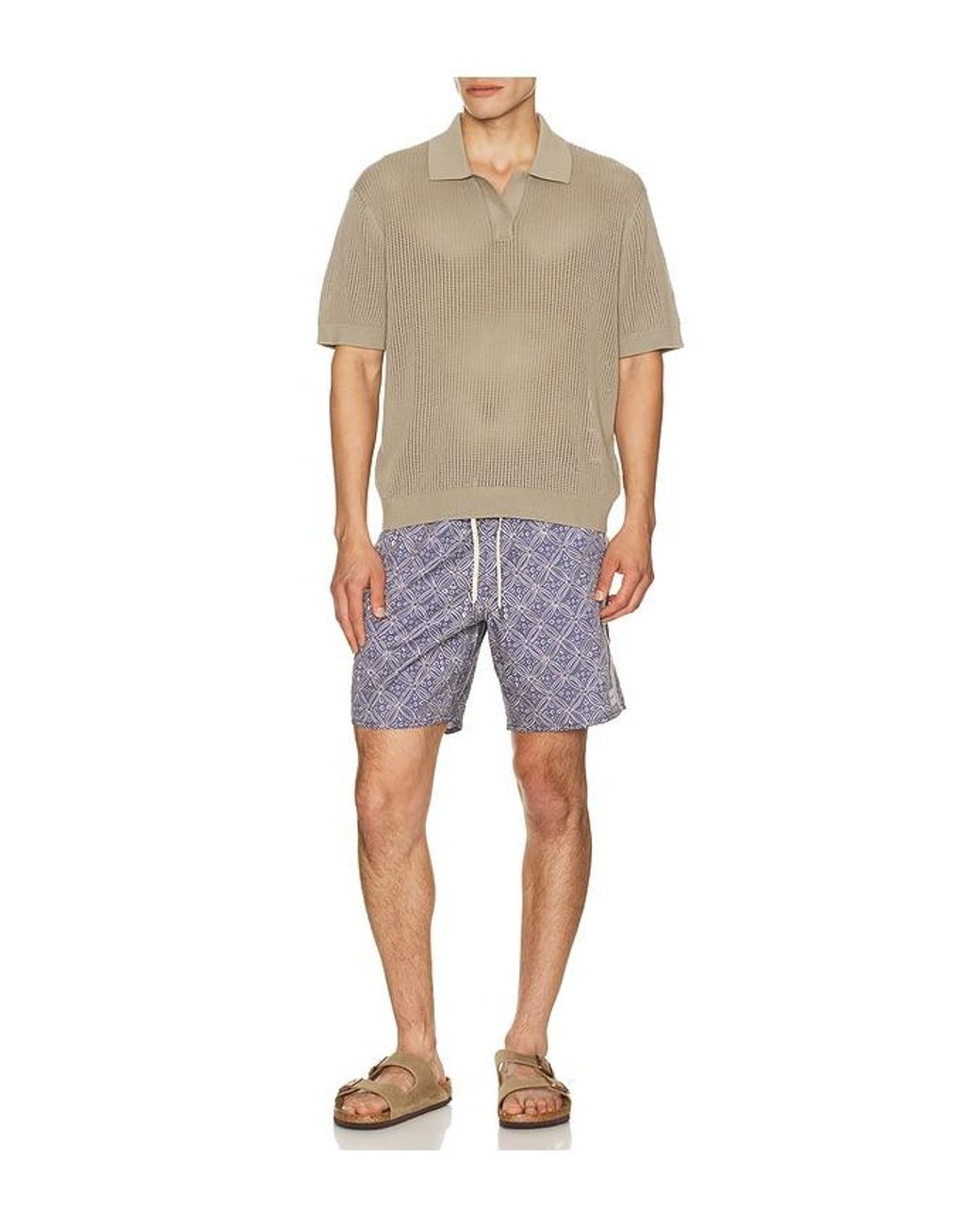 Rhythm Blue Heritage Java Beach Short for men