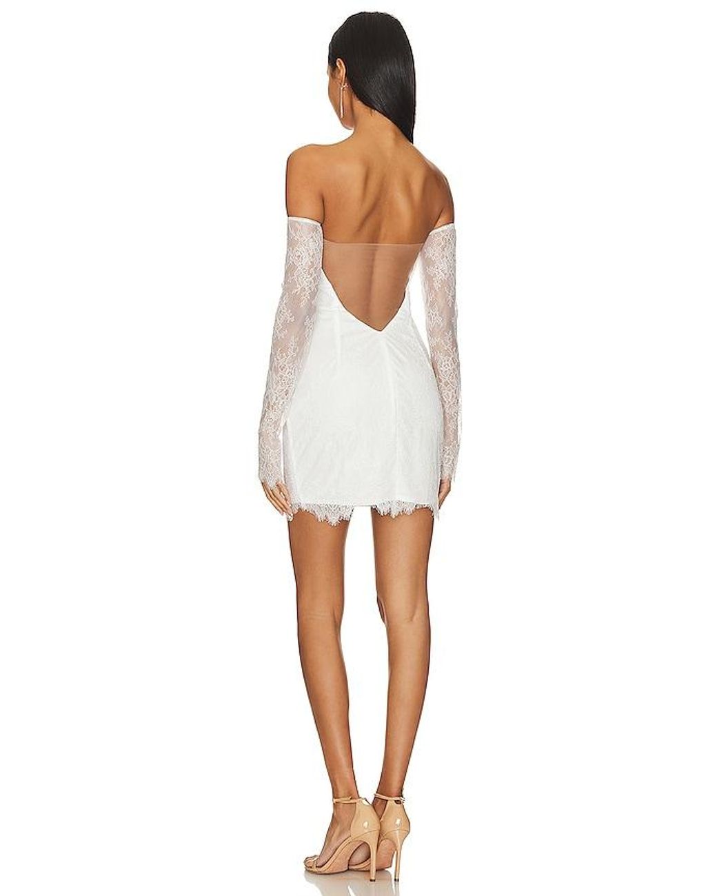 Katie May White Britt Dress
