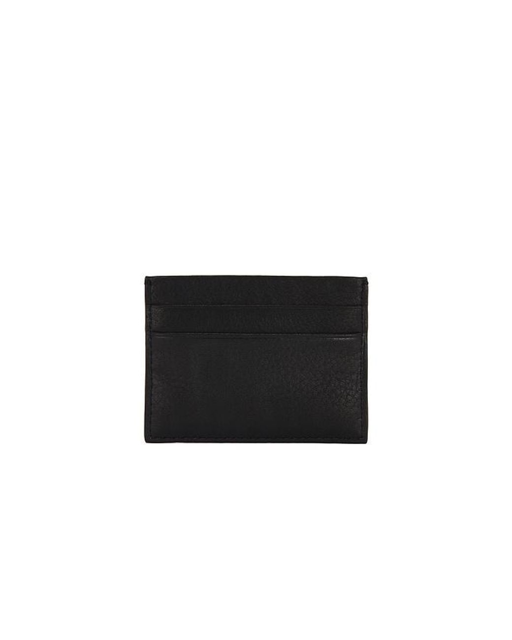 Shinola Black 5 Pocket Card Case for men