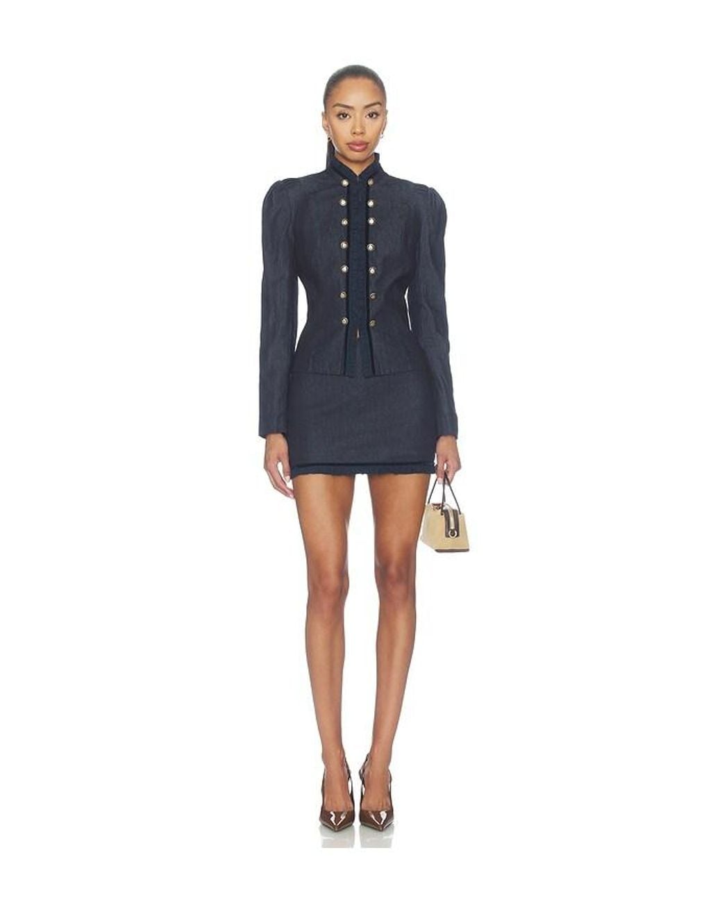 Amanda Uprichard Blue Katalina Skort