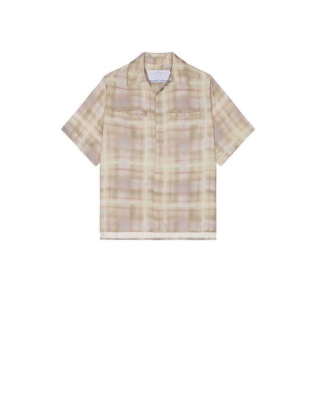 JUNGLES Multicolor Airbrush Button Up Shirt for men
