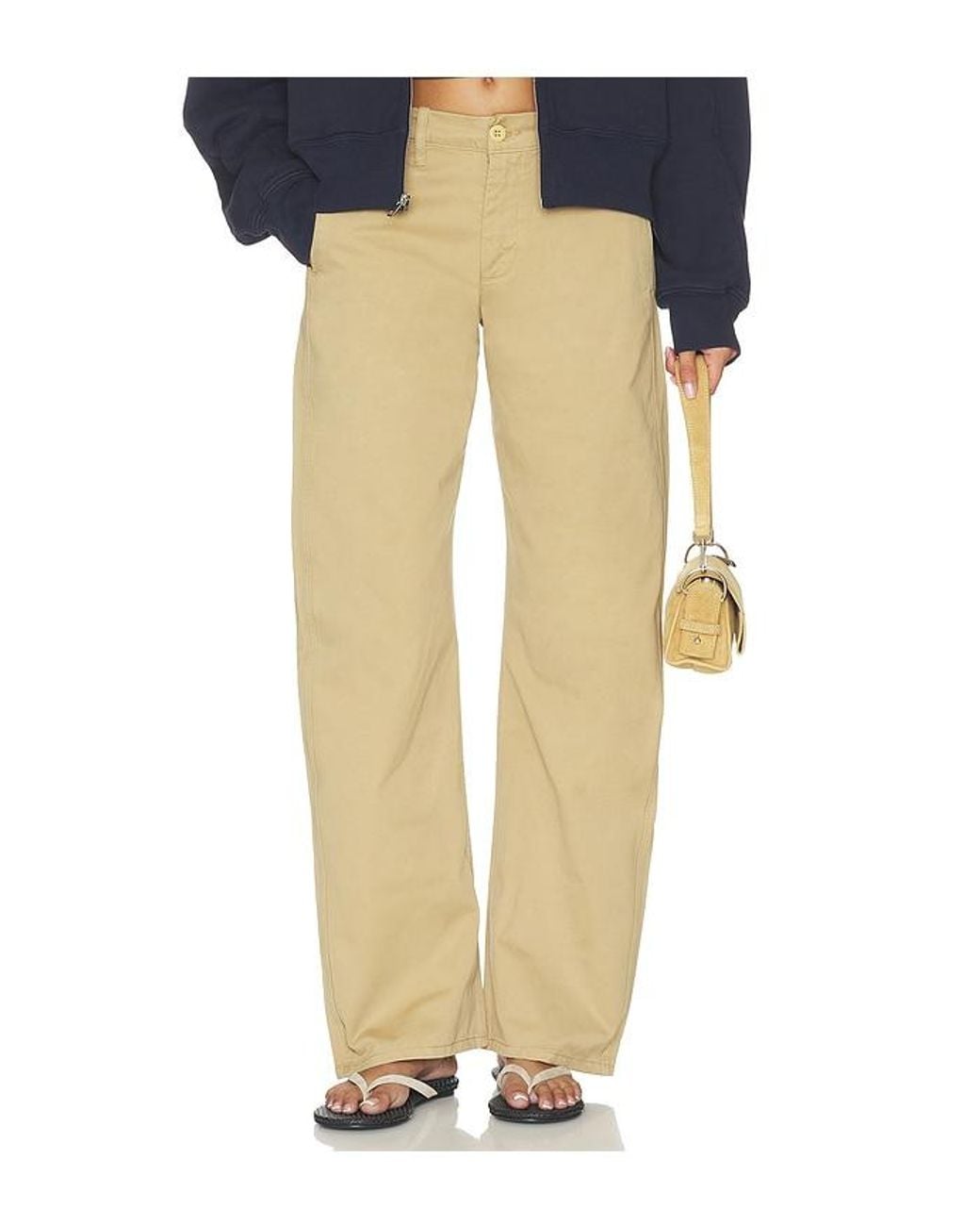 GRLFRND Multicolor Farren Curve Chino