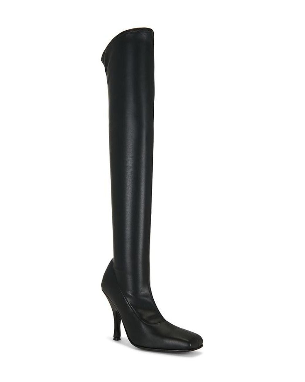 Gia Borghini Black Lea Over The Knee Boot