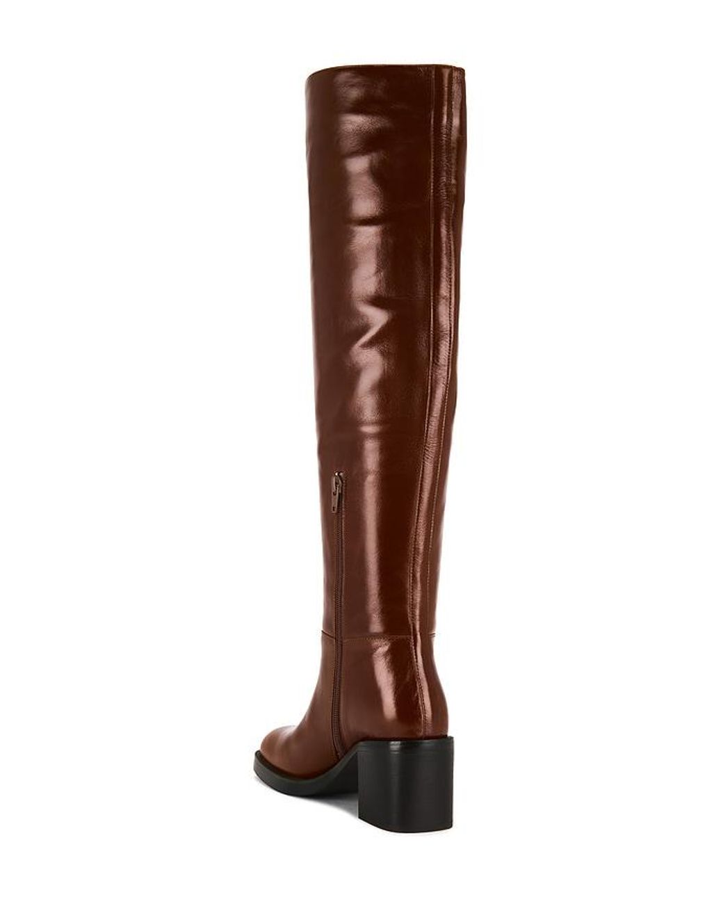 Jeffrey Campbell Brown Boot Vinyl