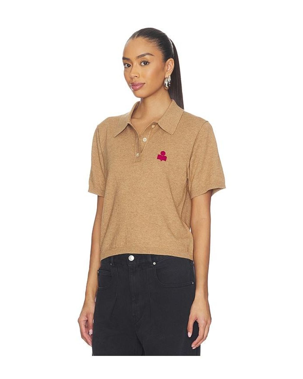 Isabel Marant Blue Althea Top