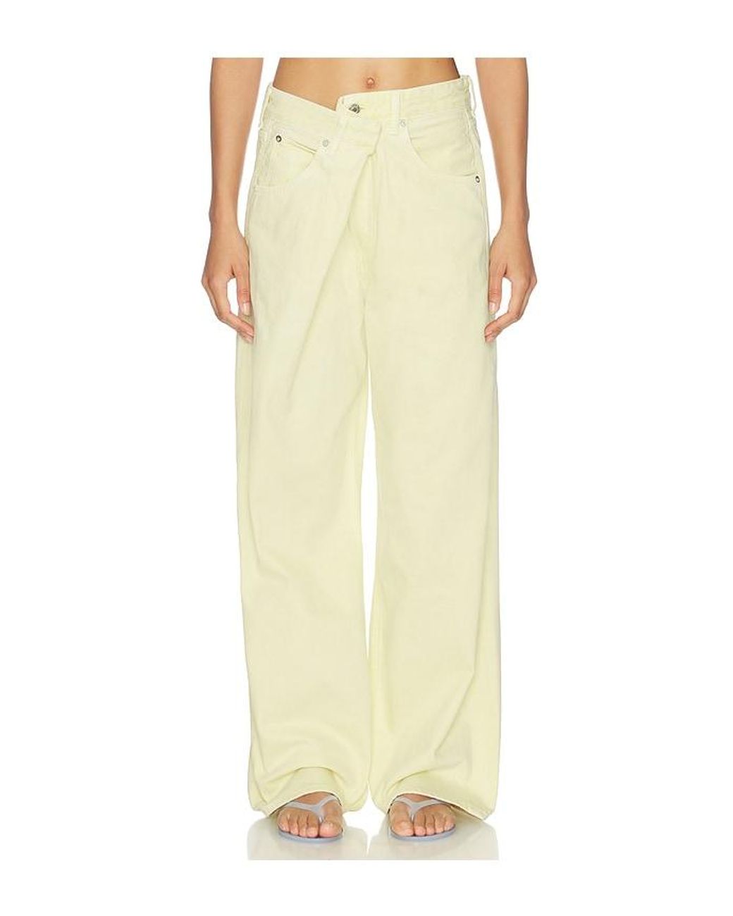 Agolde White Vana Jeans