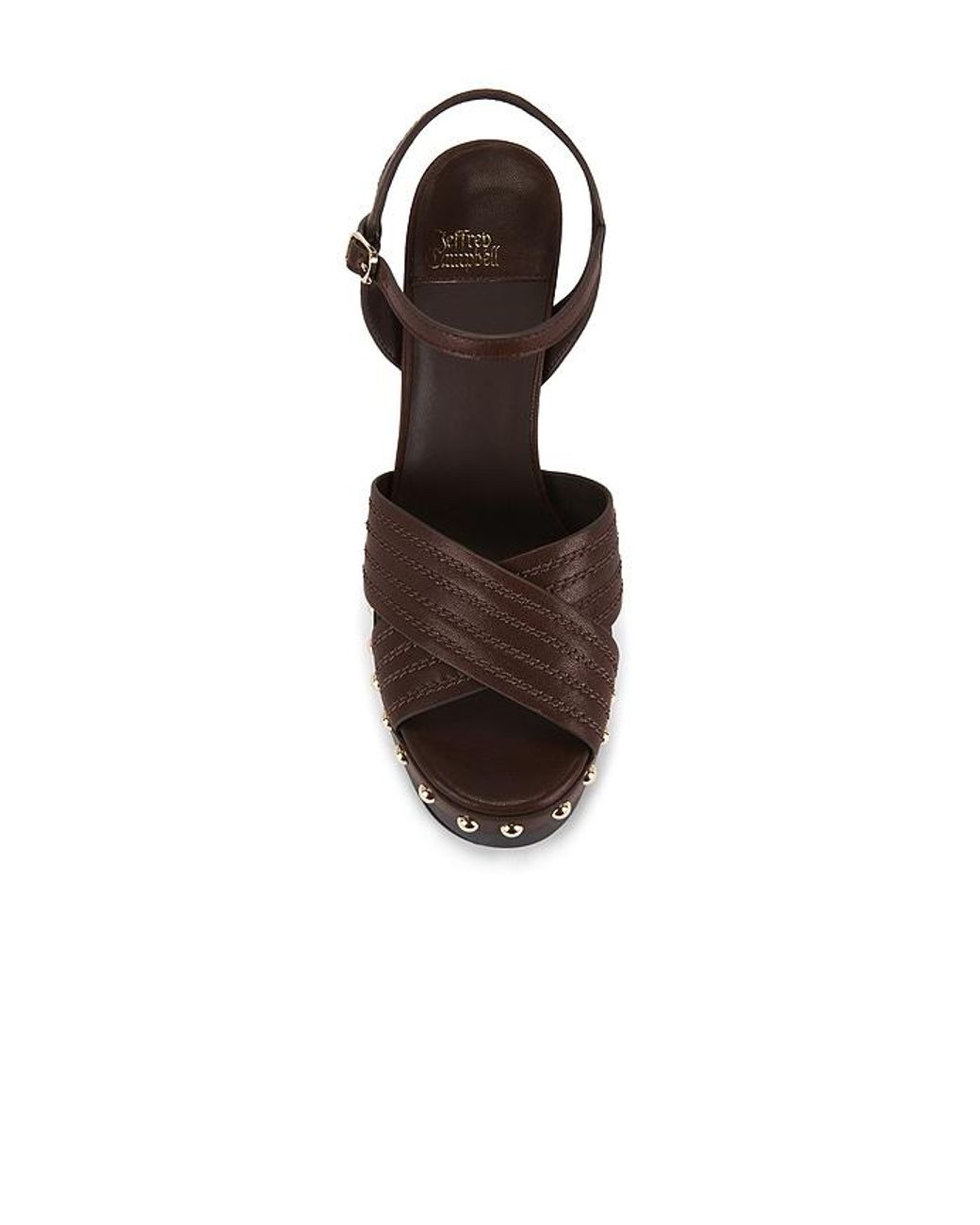 Jeffrey Campbell Brown Vivacia Sandal