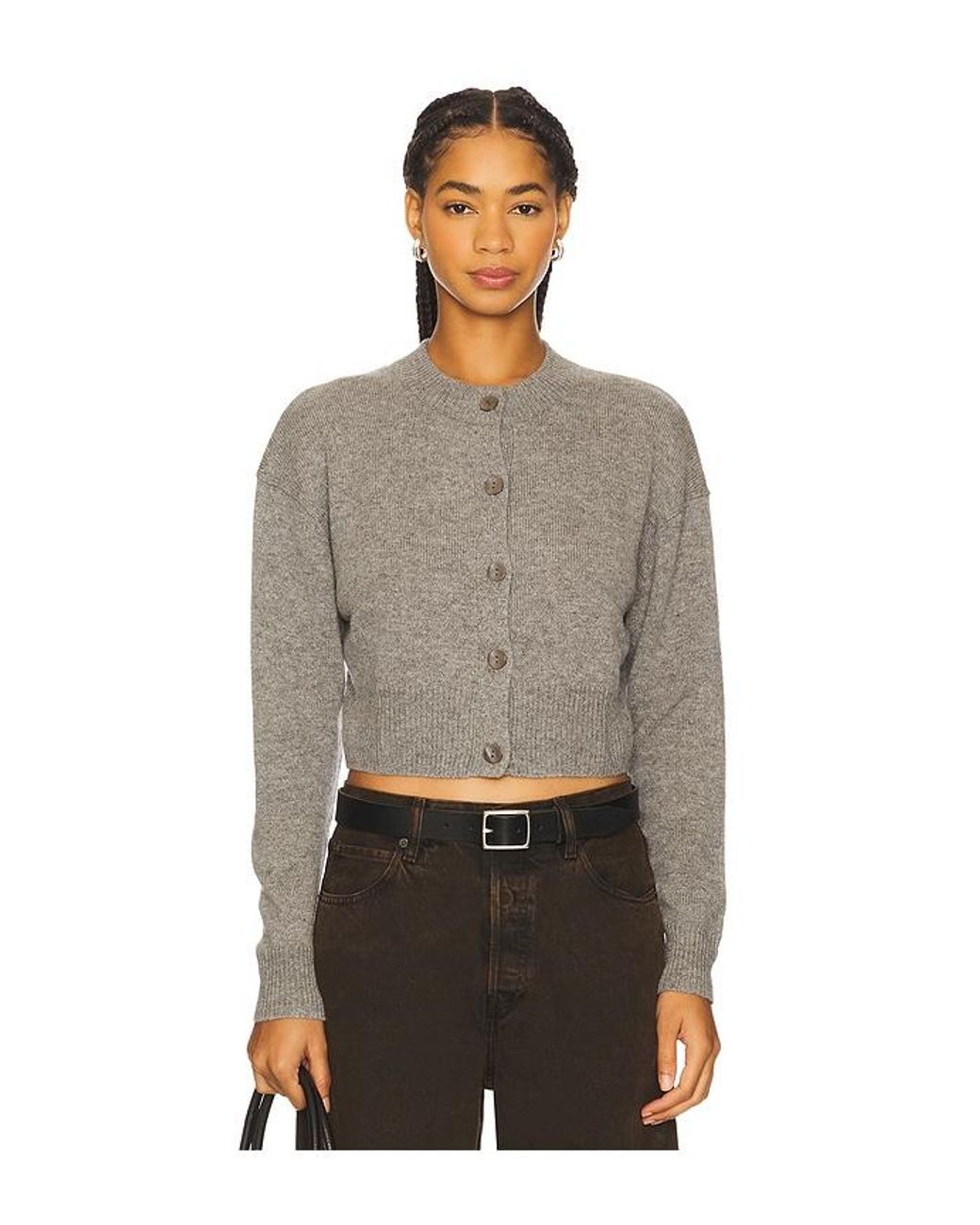 Autumn Cashmere Multicolor Cropped Cardigan