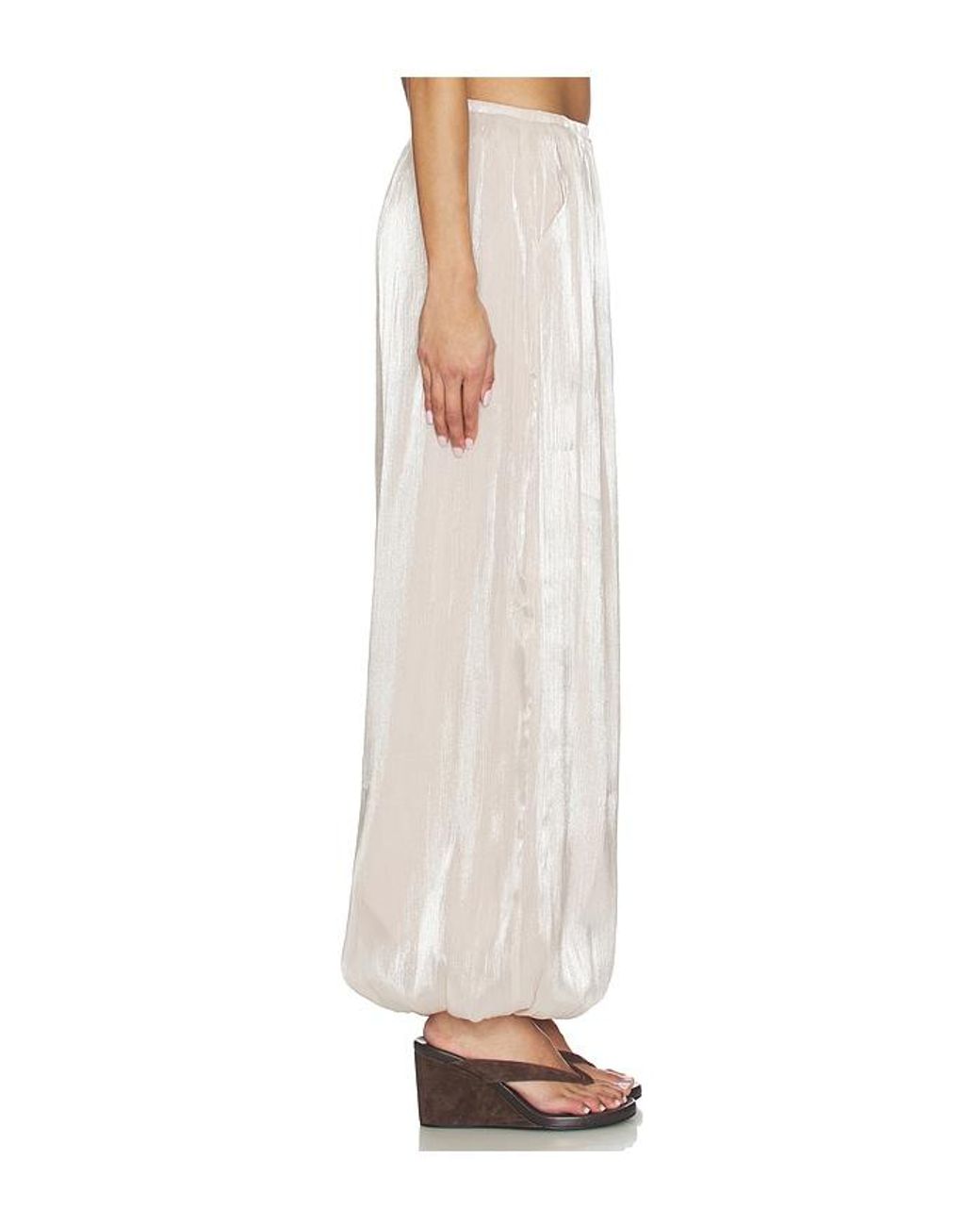 MORE TO COME White Tilly Balloon Pant