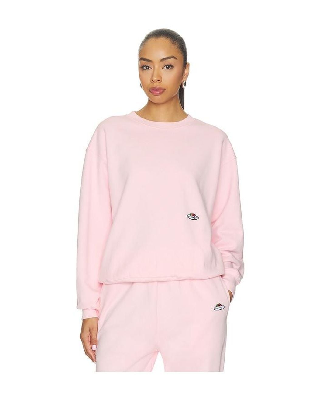 HOMMEGIRLS Pink X Fruit Of The Loom Crewneck Sweatshirt