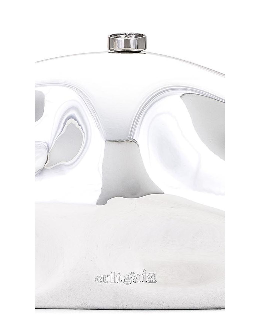 Cult Gaia White Caldera Clutch