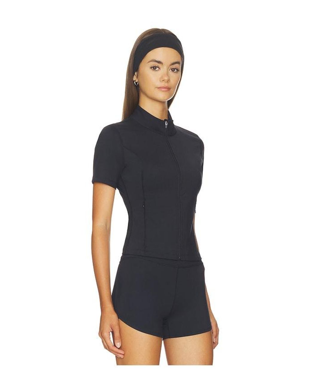 WellBeing + BeingWell Blue Flowwell Gia Jacket