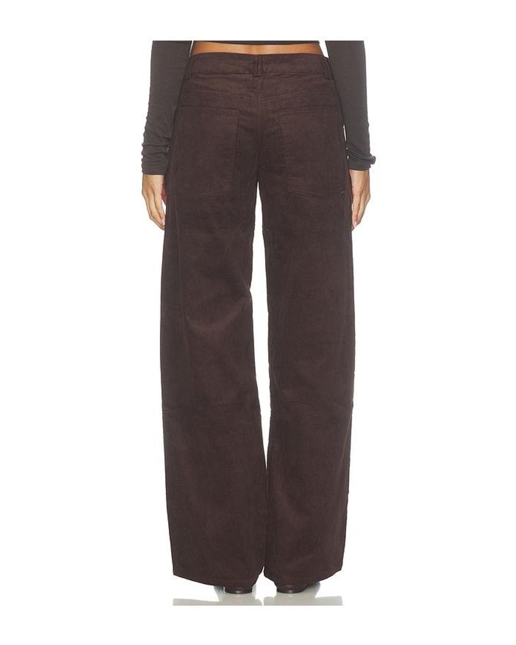 ALL THE WAYS Gray Margot Corduroy Pant
