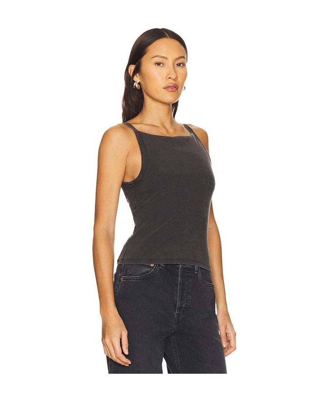 Free People Black X We The Free Mia Tank