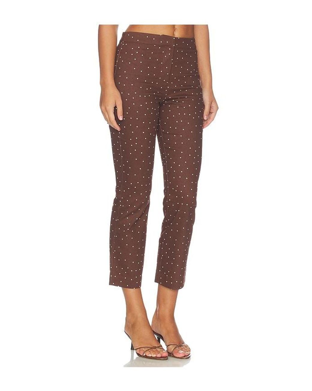 Astr Brown Alma Pants