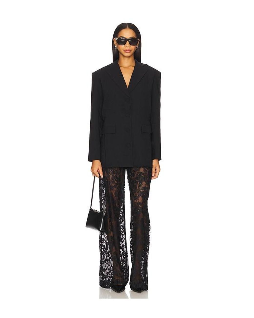 Amanda Uprichard Black X Revolve Mariko Pants