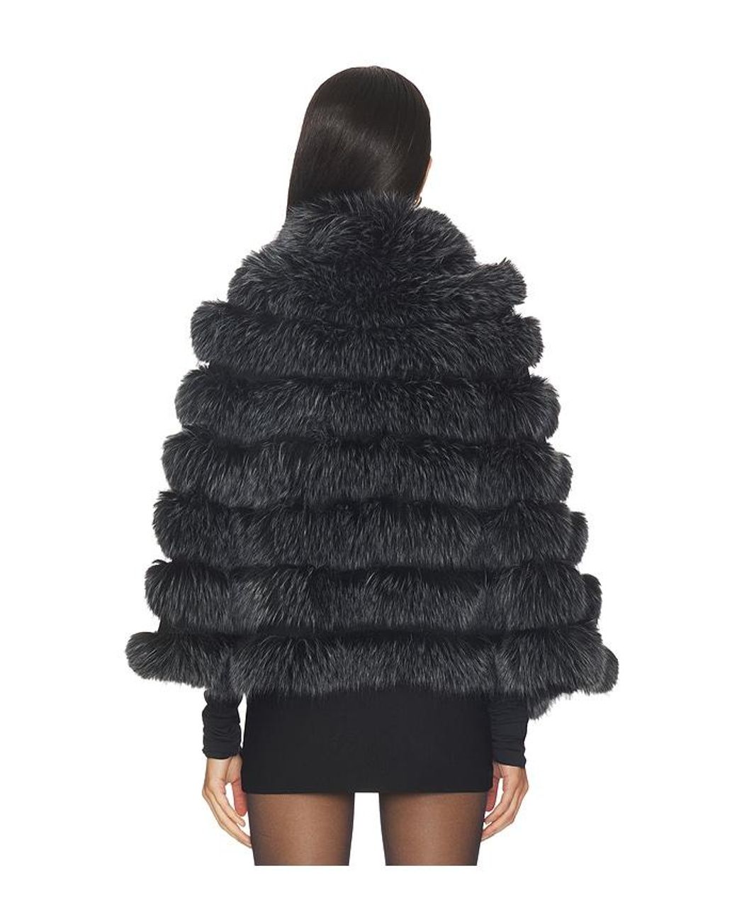 Adrienne Landau Black Landau Cape