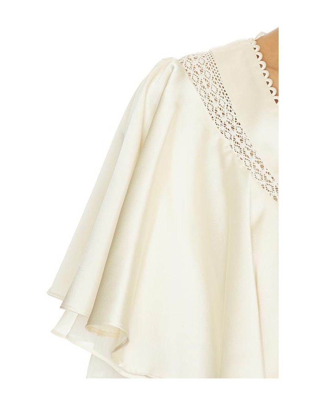 Cinq À Sept Natural Mary Top