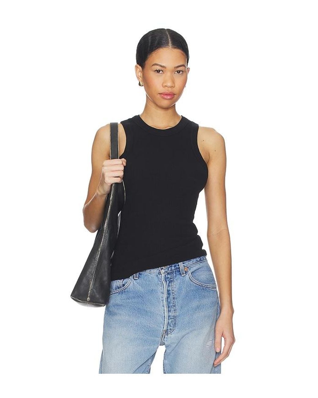 Agolde Blue Leigh Tank Top