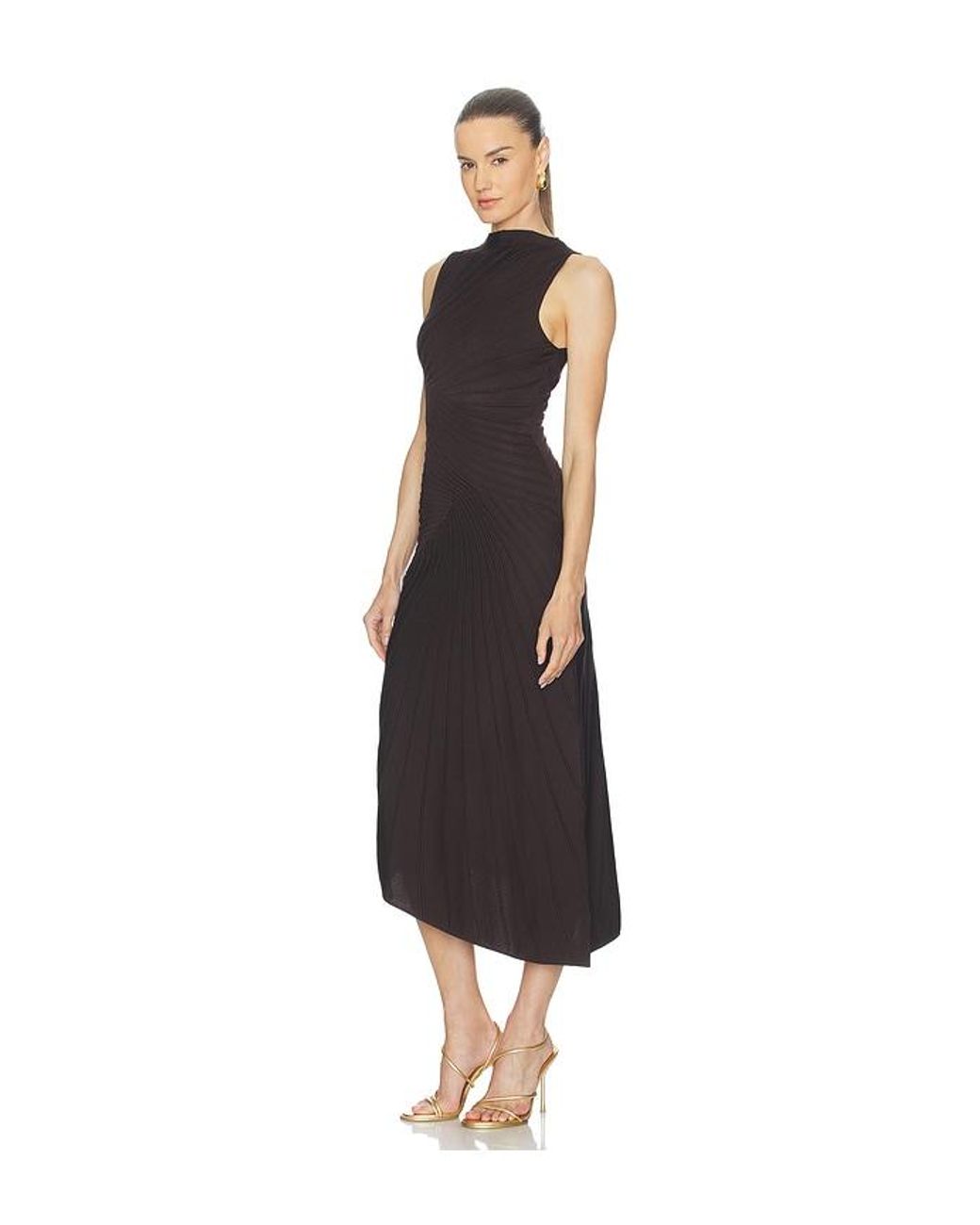 Cult Gaia Black Fen Dress