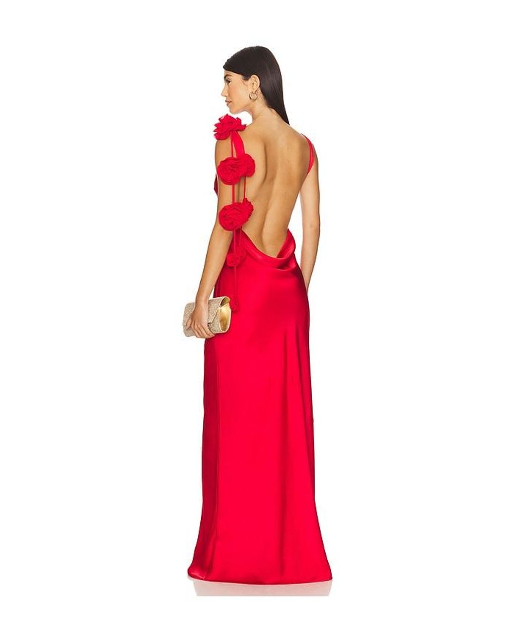 Lovers + Friends Red Angela Gown