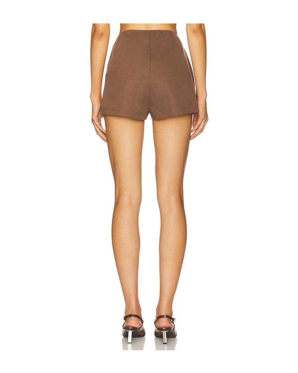 SNDY'S Brown Emilie Shorts