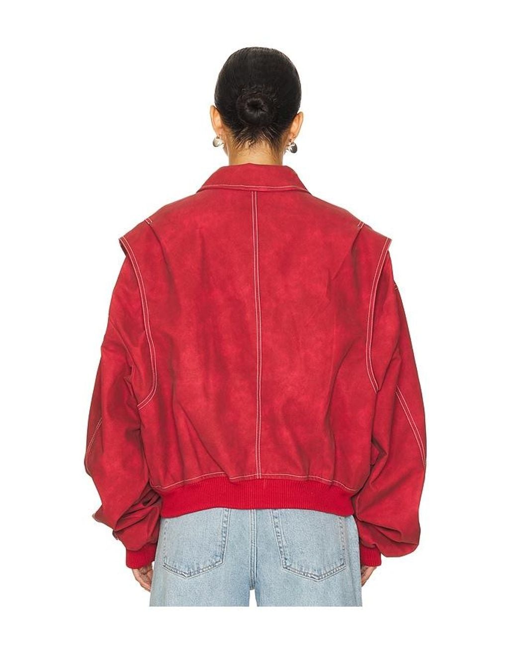 Lioness Red Vista Bomber Jacket