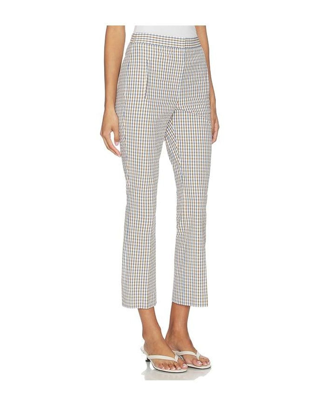 Veronica Beard White Arte Pant