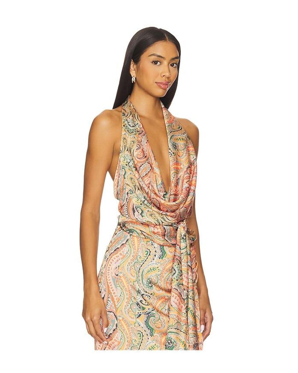 Nookie Multicolor Solana Halter Top