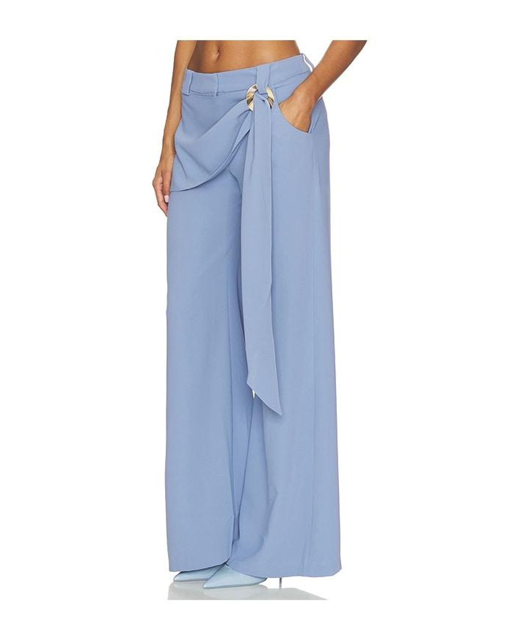 Amanda Uprichard Blue Christano Pants