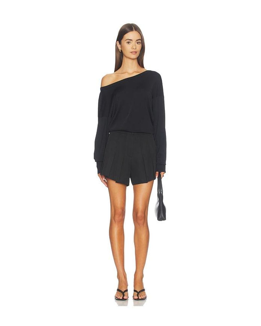 Astr Black Paola Shorts