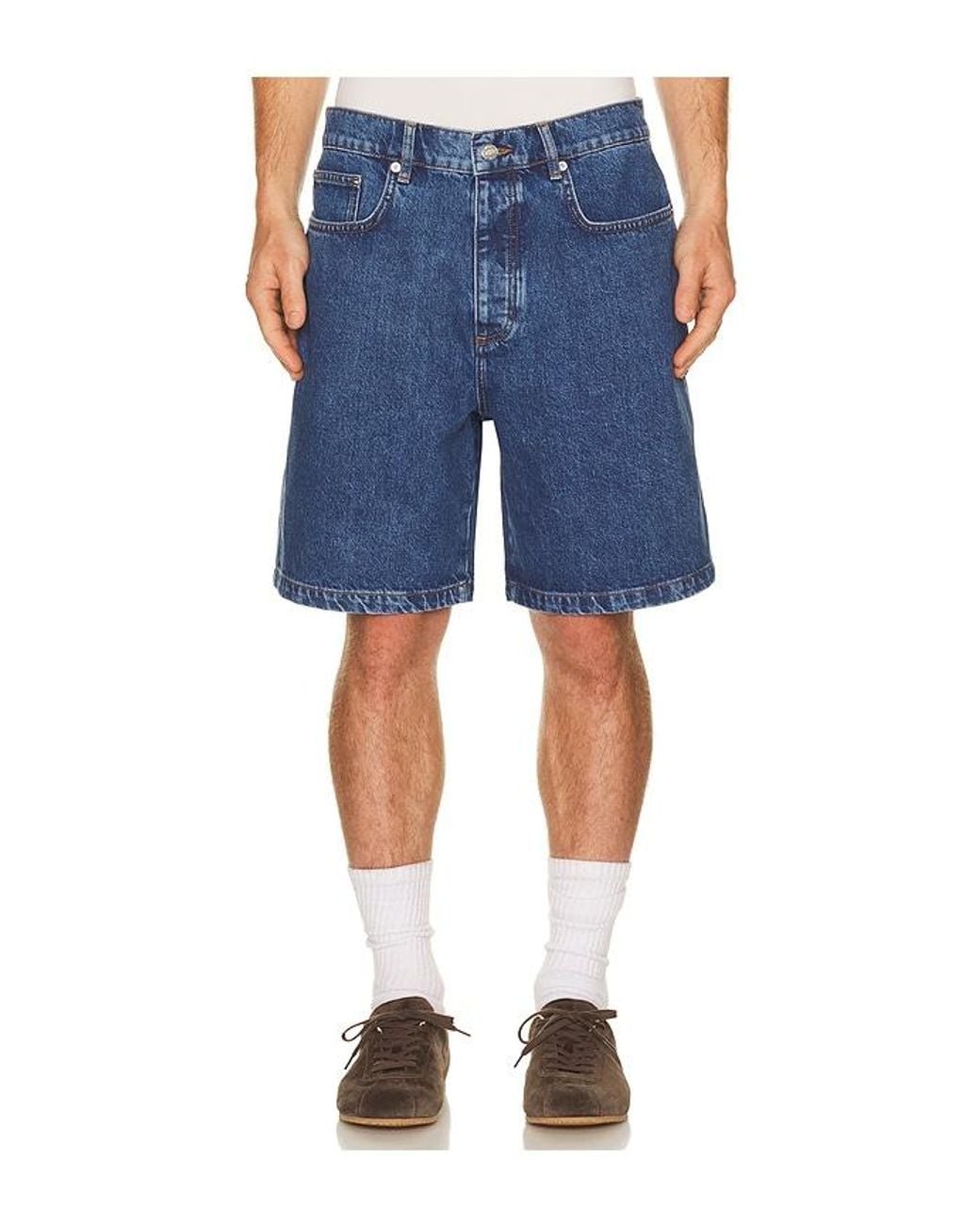 Jonathan Simkhai Blue Lorcan Denim Shorts for men