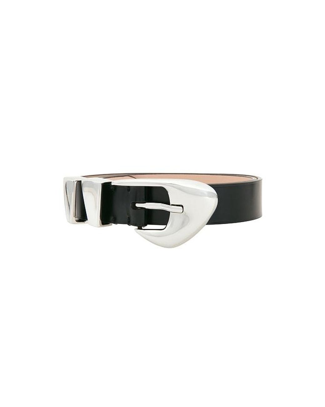 By Far Black Moore Belt