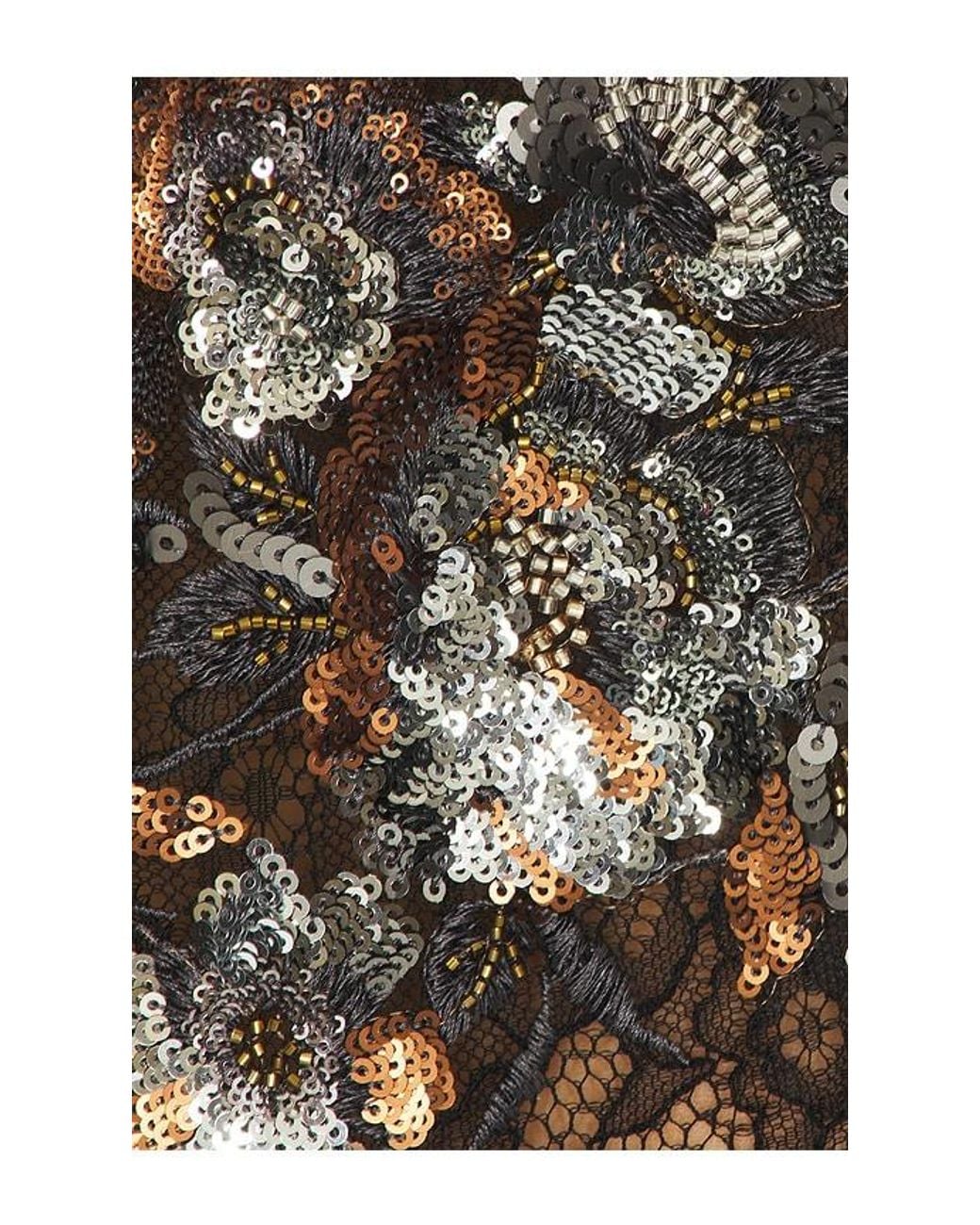 AKNVAS Multicolor Anastasia Beaded Layered Dress