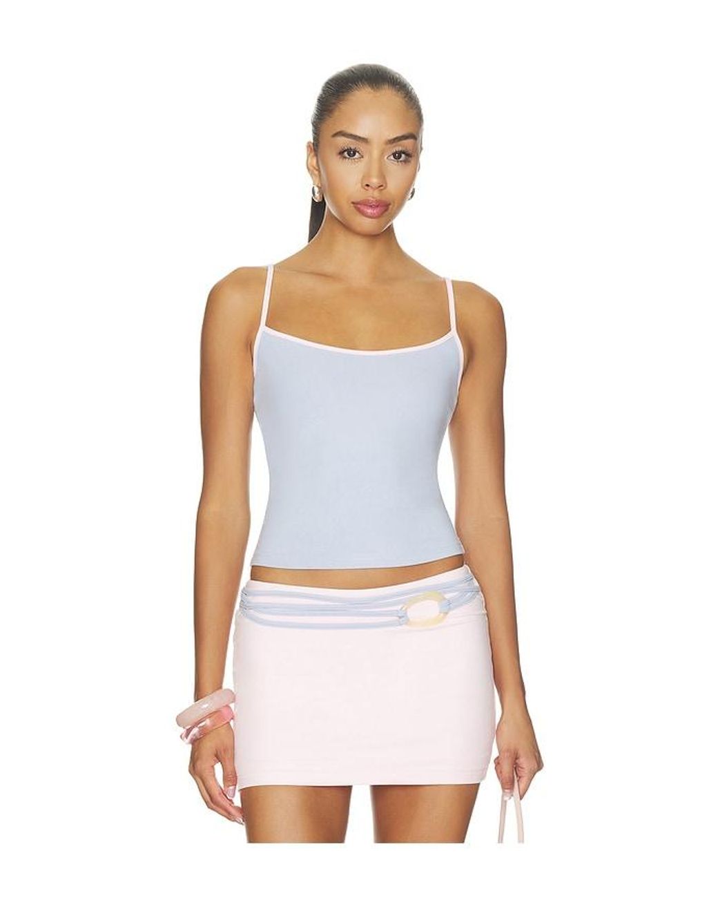 Tiger Mist White Greer Top