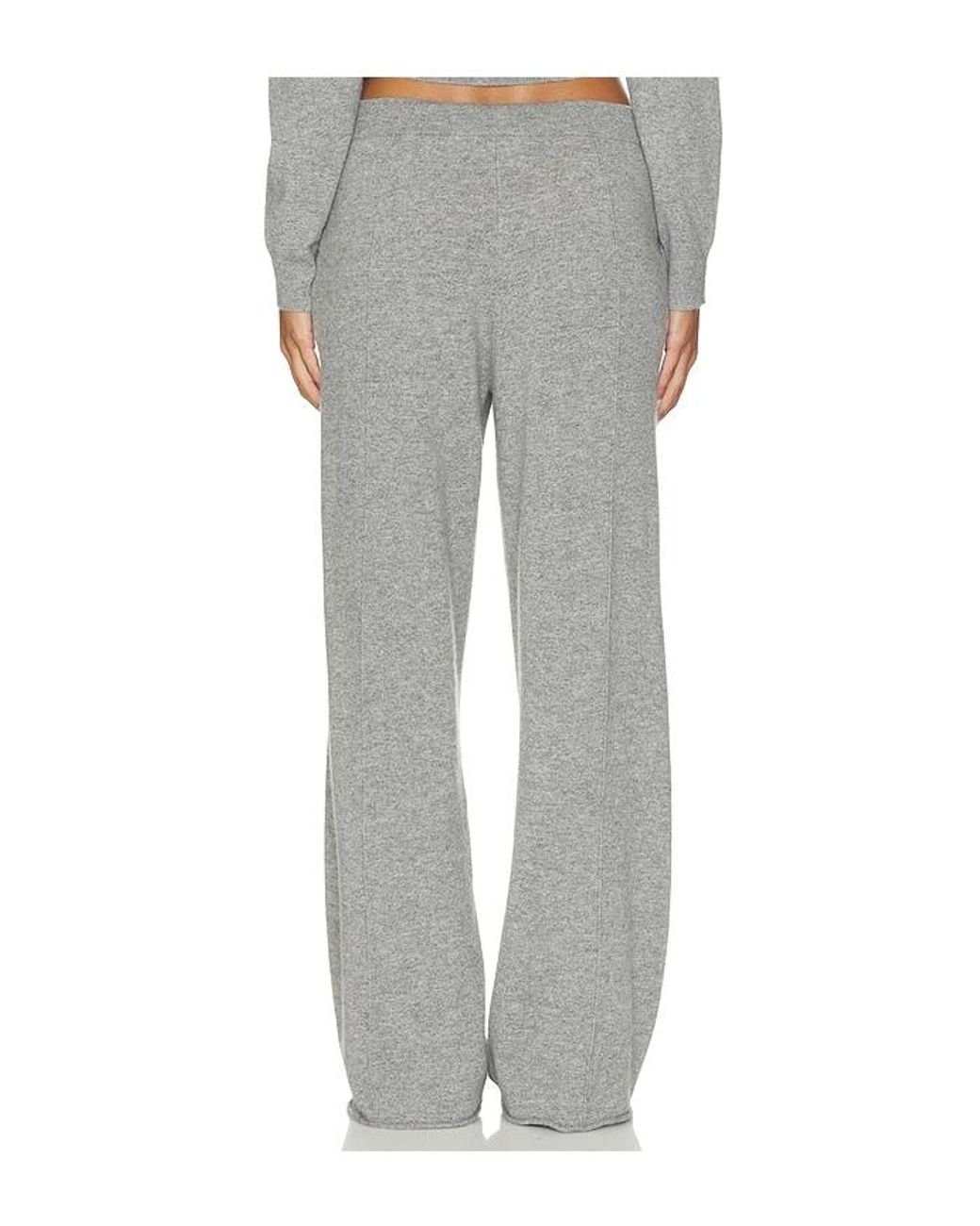 W. Cashmere Gray Laurie Wide Leg Sweatpants